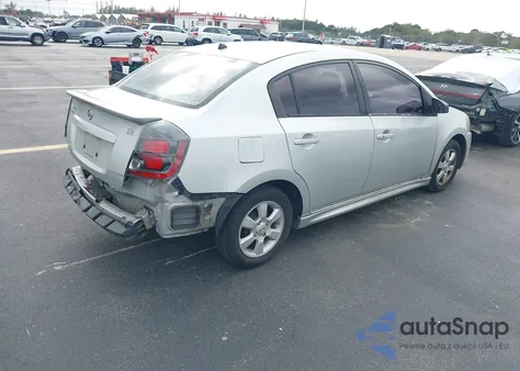 2010 Nissan Sentra 2.0Sr из США, поврежденный, VIN 3N1AB6AP4AL604803